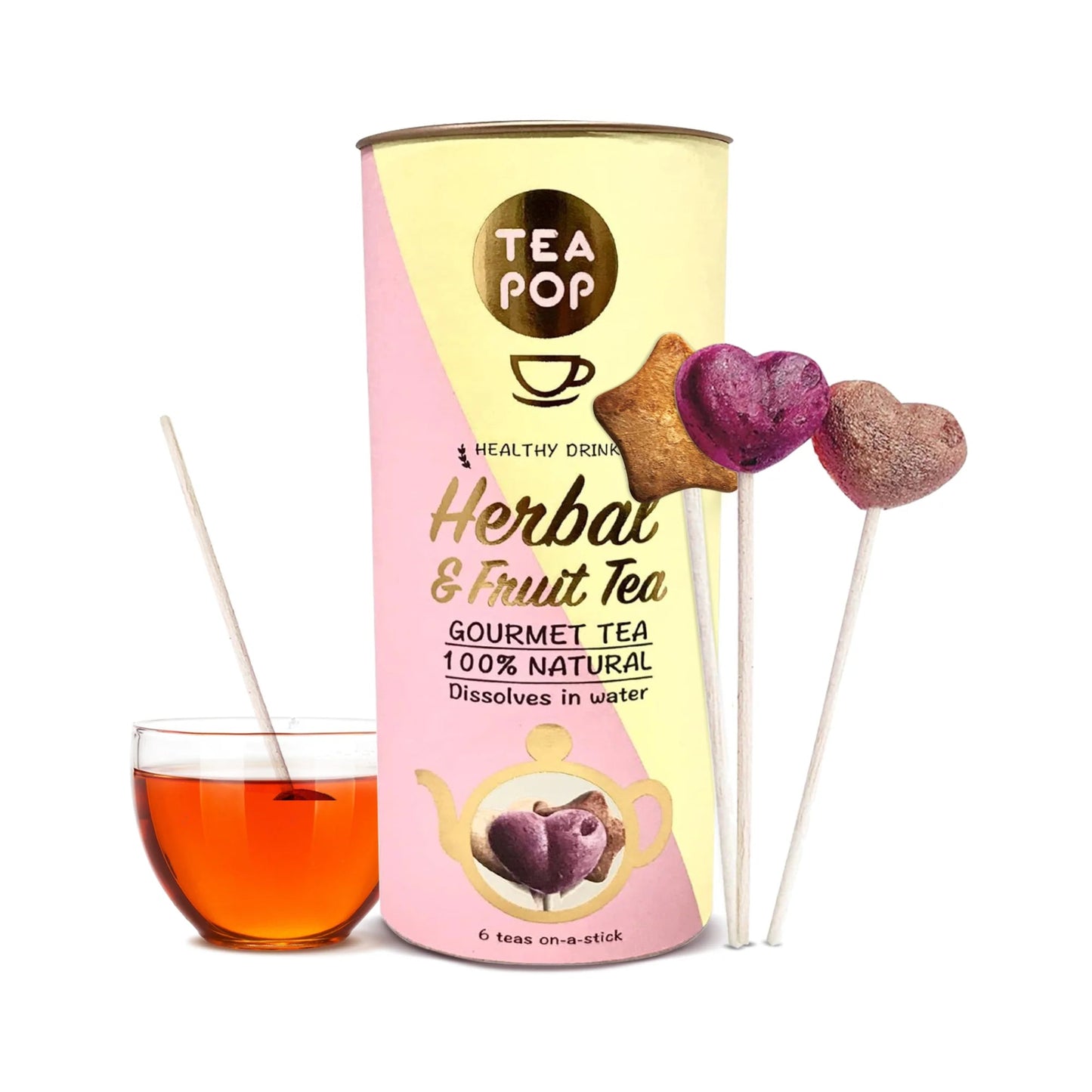 Colección Tea-Pop – Tés de hierbas y frutas Les Trouvailles de Tolède