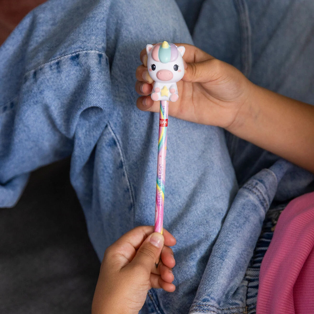 Lápiz Antiestrés Unicornio Legami - Squeezies Les Trouvailles de Tolède