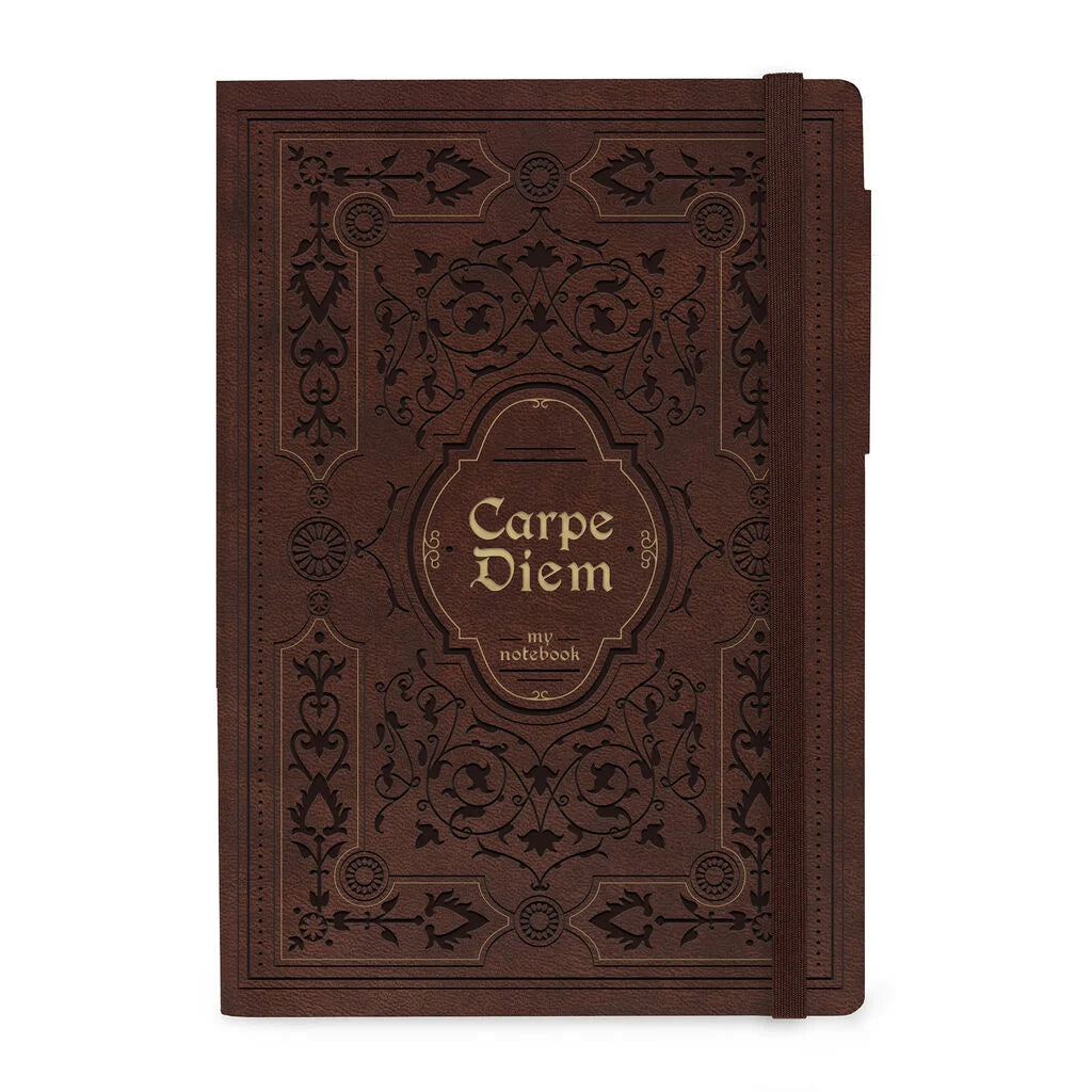 Cuaderno Rayado Carpe Diem Vintage | Tapa Blanda Les Trouvailles de Tolède