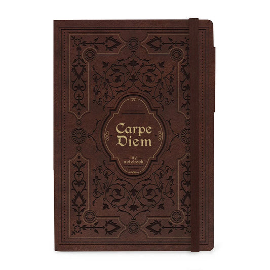 Cuaderno Rayado Carpe Diem Vintage | Tapa Blanda Les Trouvailles de Tolède