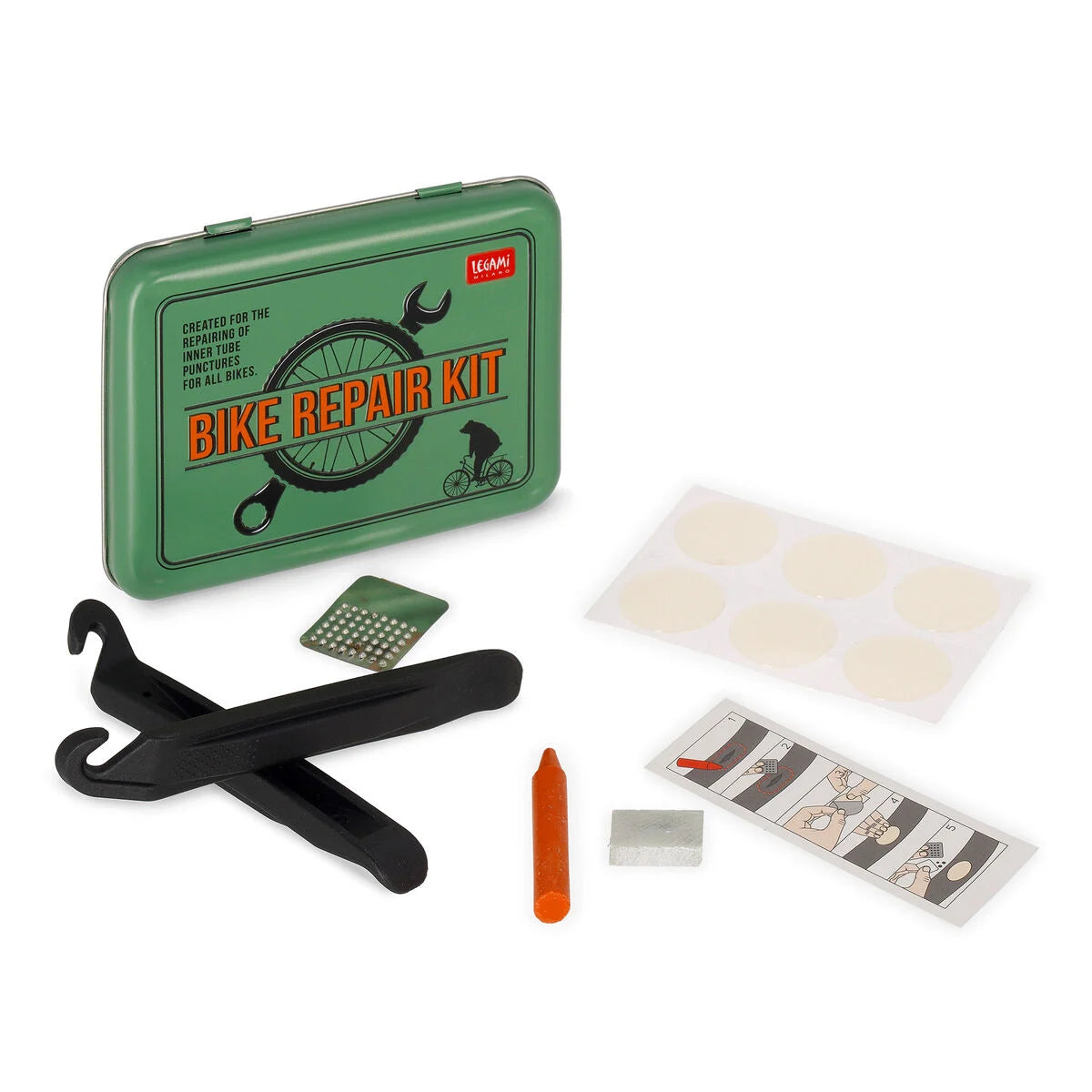 Kit de Reparación para Bicicleta Compacto