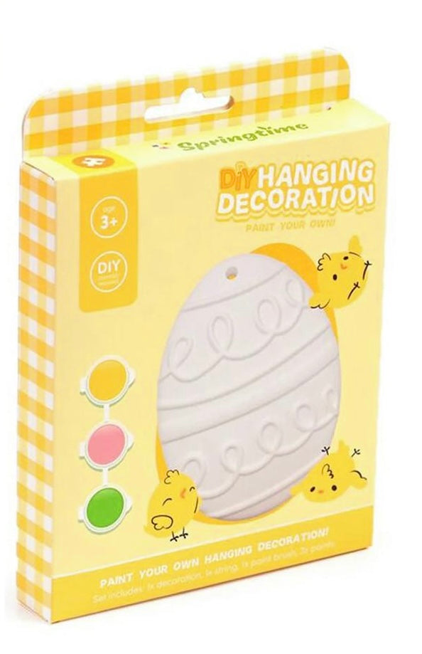 Decoración colgante DIY para pintar – Huevo de Pascua Les Trouvailles de Tolède