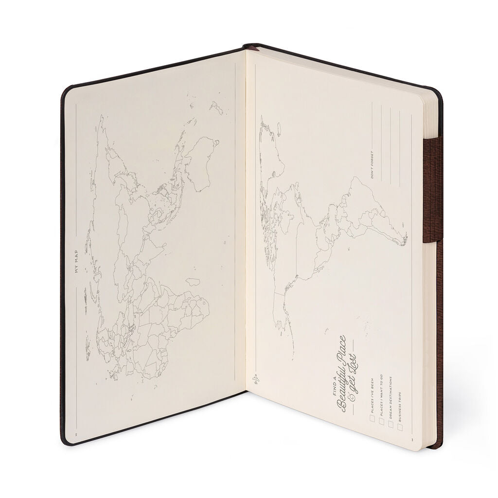 Cuaderno Rayado Carpe Diem Vintage | Tapa Blanda Les Trouvailles de Tolède