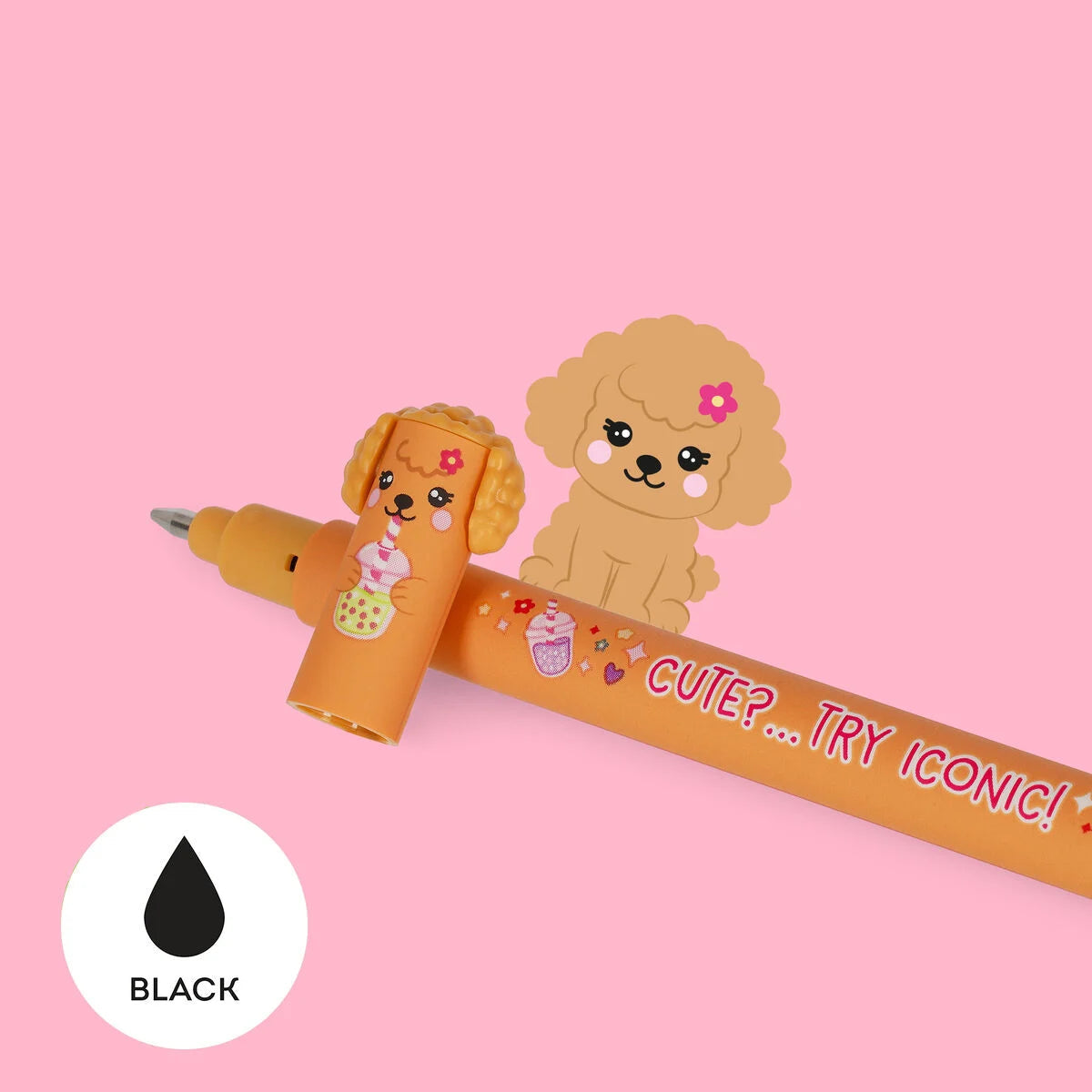 Set 3 bolígrafos borrables perros Les Trouvailles de Tolède