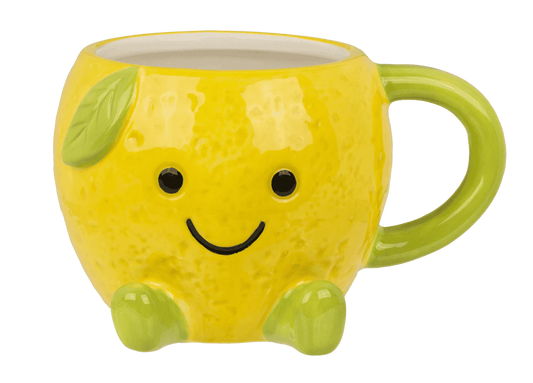 Taza de Dolomita con Forma de Limón Kawaii (385ml) Les Trouvailles de Tolède