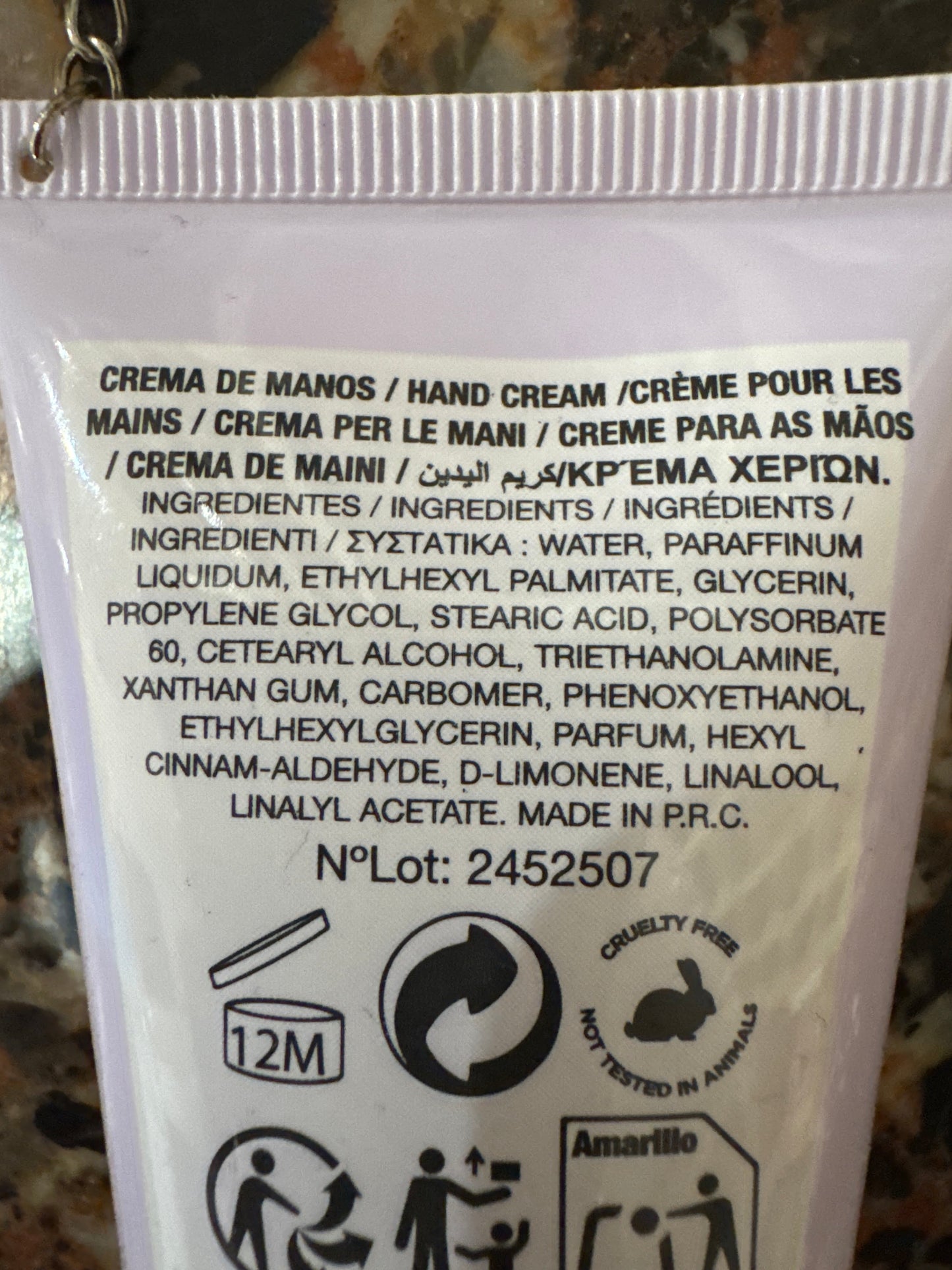 Crema de manos - cake cream Les Trouvailles de Tolède