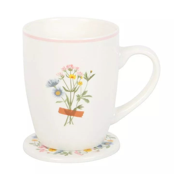 Taza flores ‘’si las mamás fueran flores’’ – taza regalo mamá Les Trouvailles de Tolède