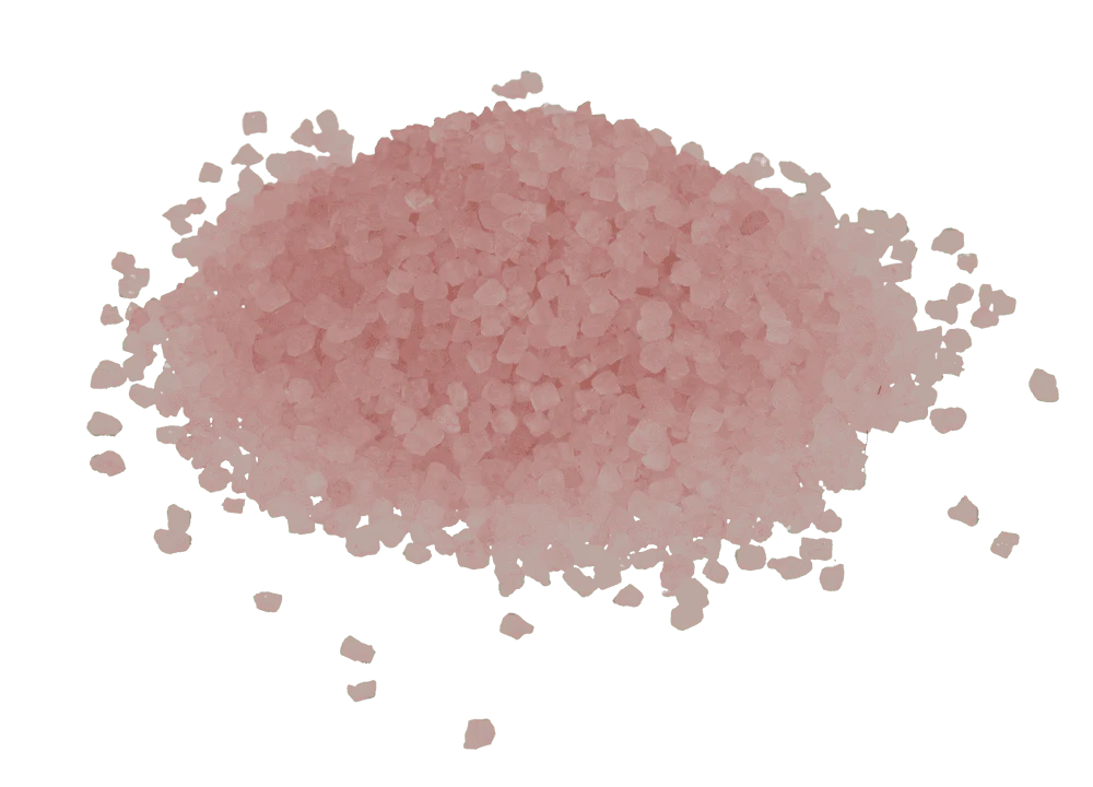 Sales de baño perfumadas Rosa Les Trouvailles de Tolède