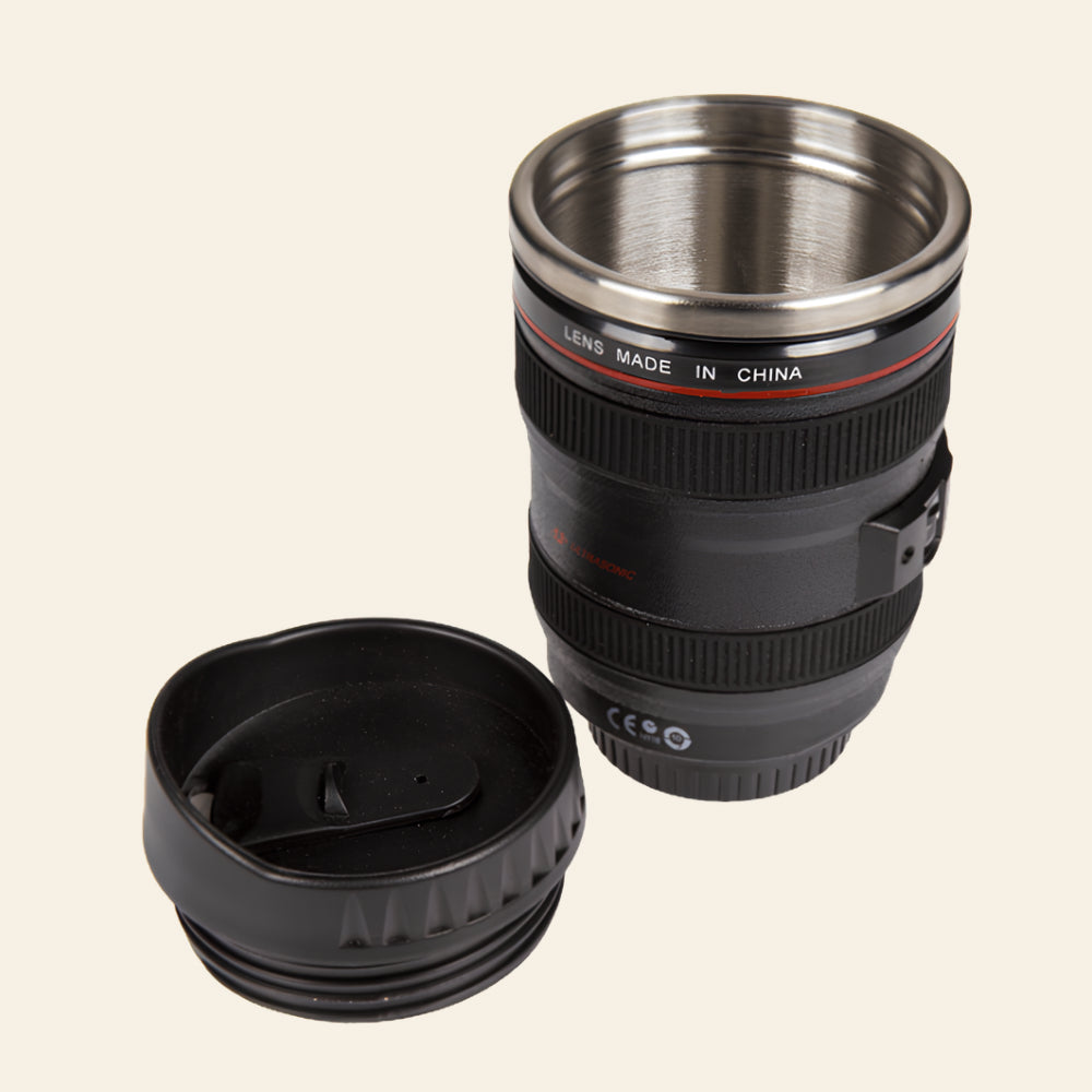 Taza Termo Objetivo de Cámara Les Trouvailles de Tolède