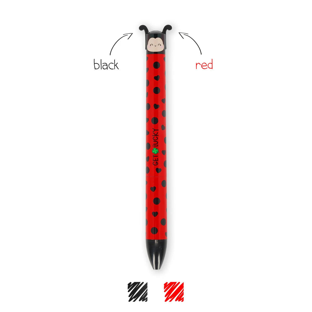 Bolígrafo de Dos Colores Ladybug – Click&Clack Les Trouvailles de Tolède