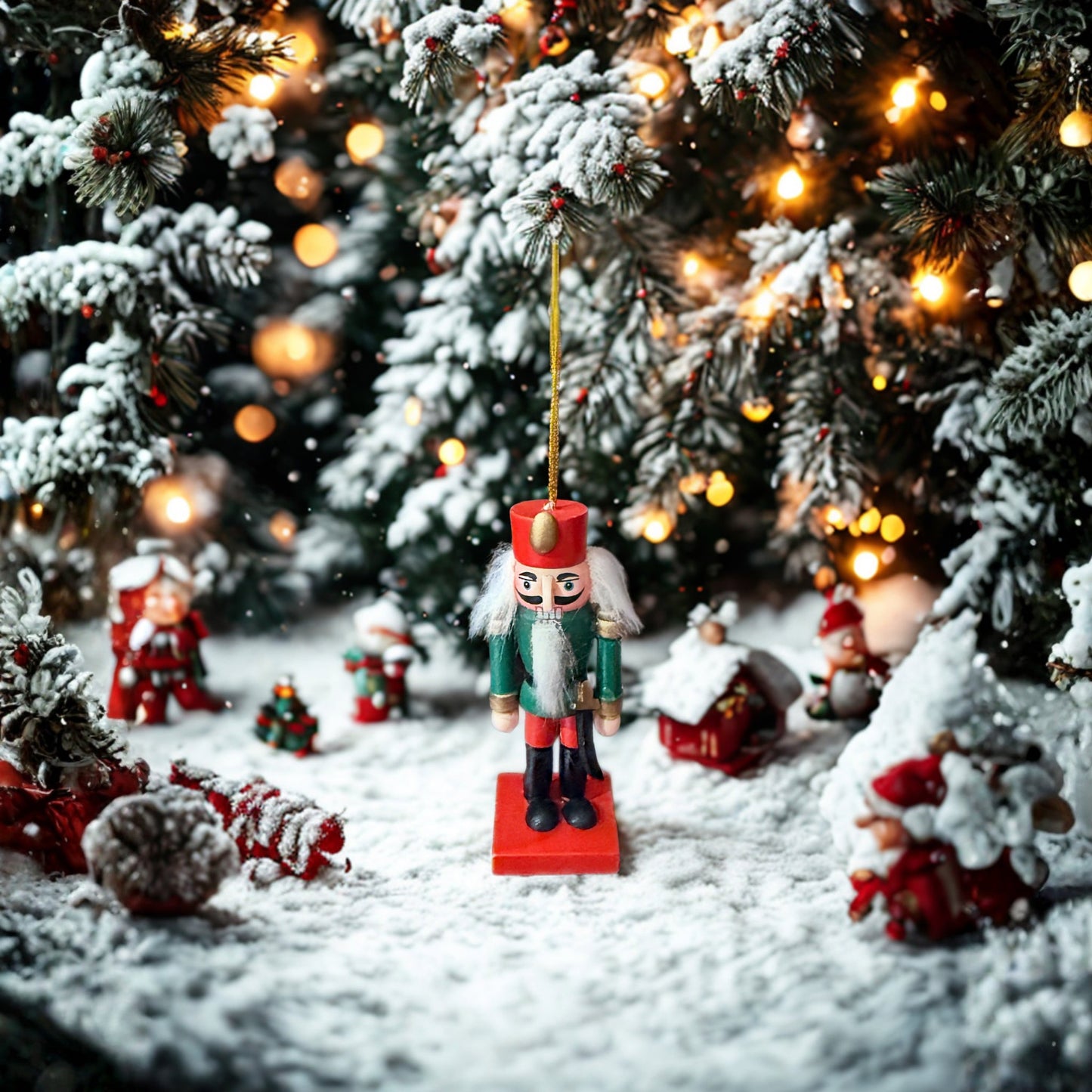 Adorno de Navidad – Cascanueces pequeño colgante Les Trouvailles de Tolède