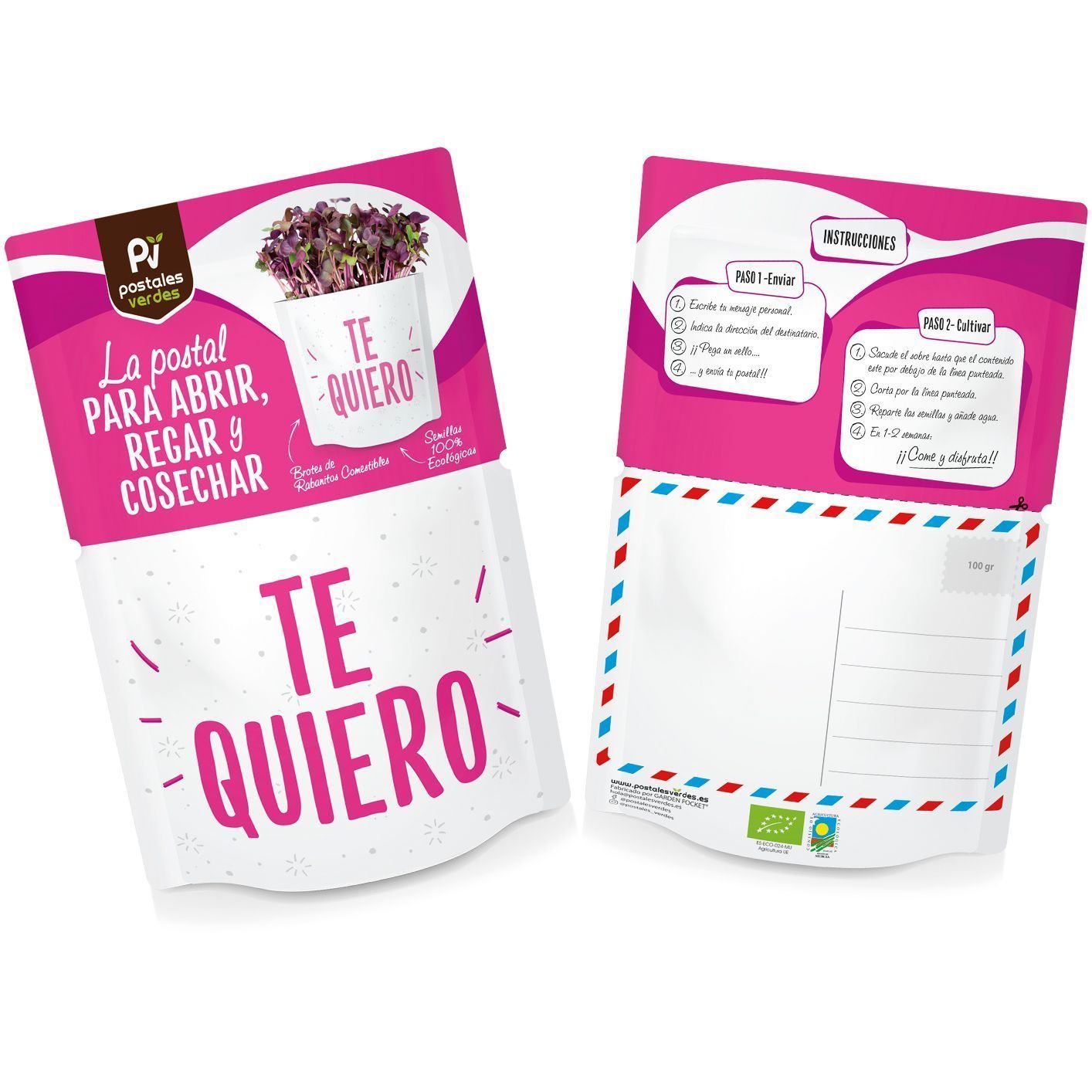 Te Quiero – Carte Végétale à Cultiver