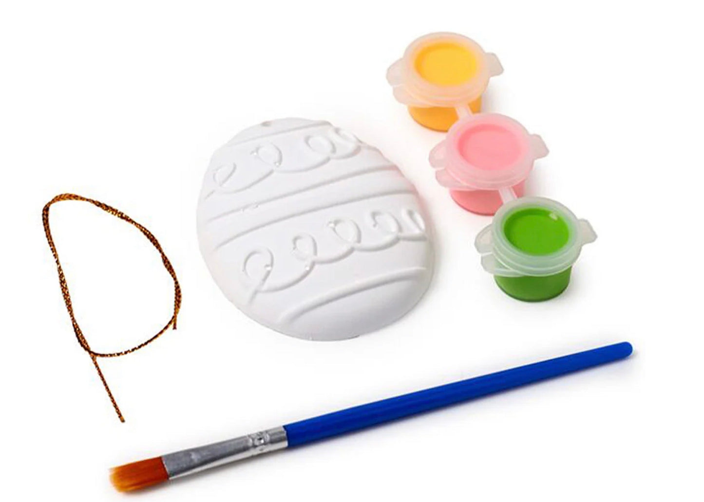 Decoración colgante DIY para pintar – Huevo de Pascua Les Trouvailles de Tolède