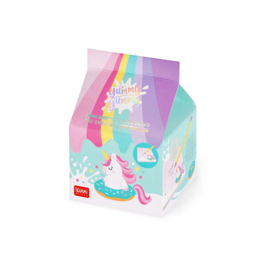 Bloc de notas Unicorn – Yummy Yummy Memo Pad – Legami Milano Les Trouvailles de Tolède
