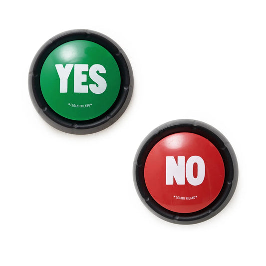 Botones sonoros “Yes & No” – Legami Milano Les Trouvailles de Tolède