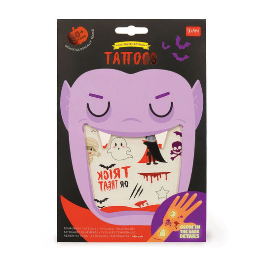 Pack de 50 Tatuajes Temporales Halloween 🧛‍♂️ Les Trouvailles de Tolède