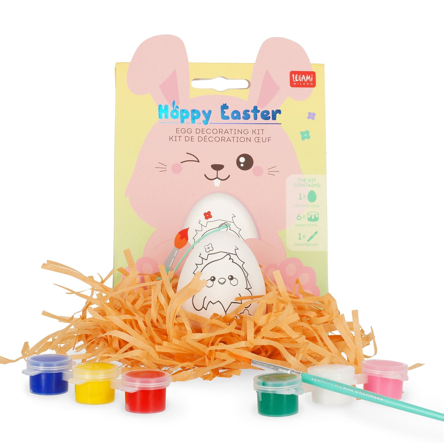 Kit para decorar huevos “Hoppy Easter” Les Trouvailles de Tolède