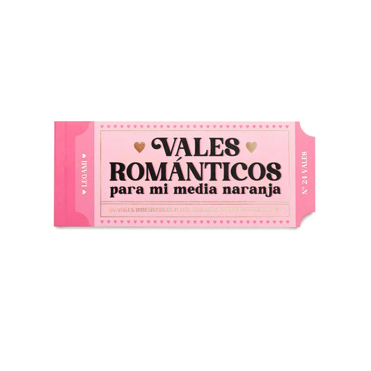 Libro de 24 vales románticos – Legami Milano Les Trouvailles de Tolède