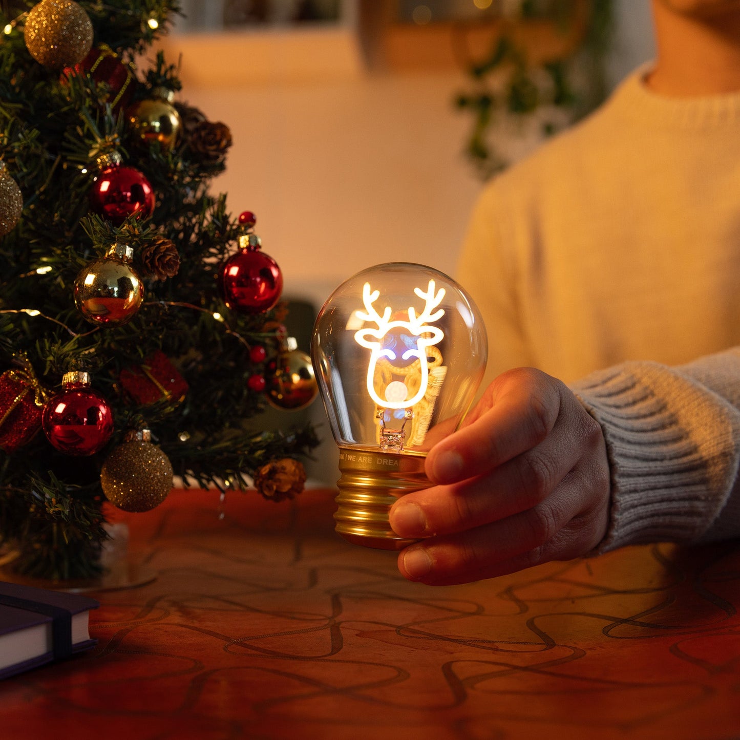 Lámpara bombilla Reno Les Trouvailles de Tolède