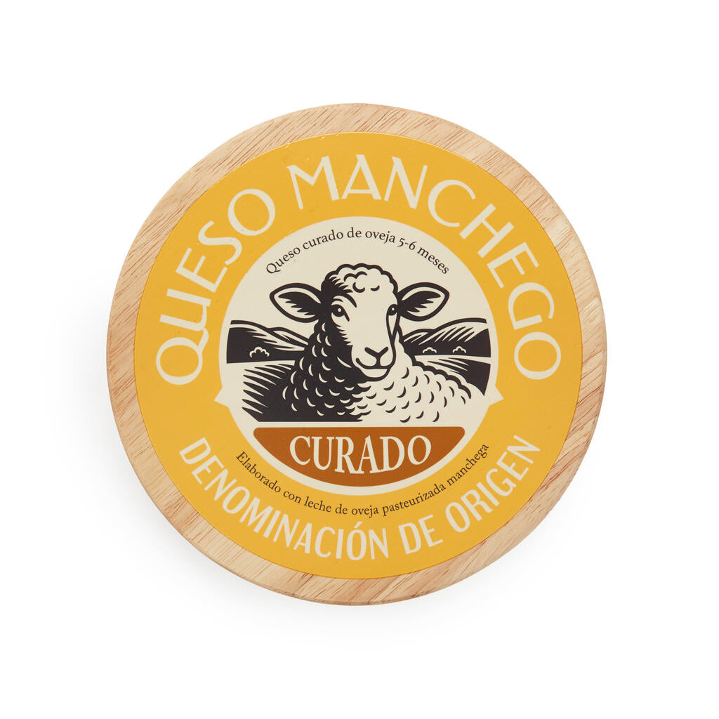Tabla para Queso Manchego con cuchillos integrados Les Trouvailles de Tolède