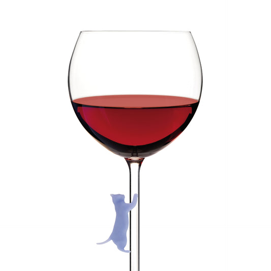 Marcadores de Vasos con Gatos – Set de 6 (Silicona)