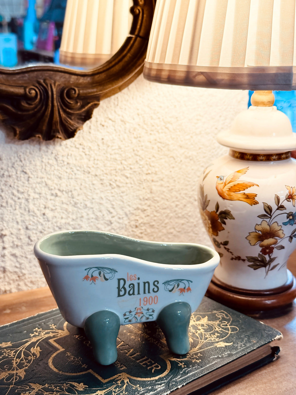 Mini Bañera de Cerámica Retro | Les Bains 1900 Les Trouvailles de Tolède