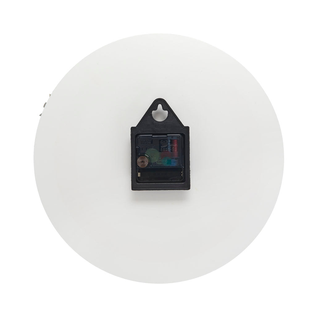 Reloj de Pared Silencioso Diana Rojo y Blanco - Target Les Trouvailles de Tolède