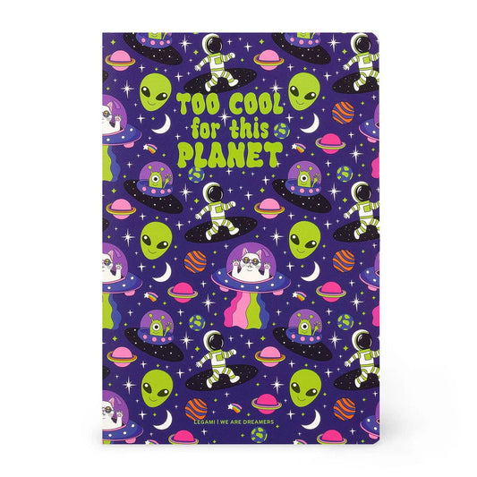 Cuaderno “Space” con tapa ilustrada – Legami Milano Les Trouvailles de Tolède