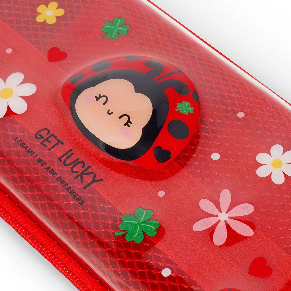 Estuche rígido transparente “Wonderwow” – Ladybug Les Trouvailles de Tolède