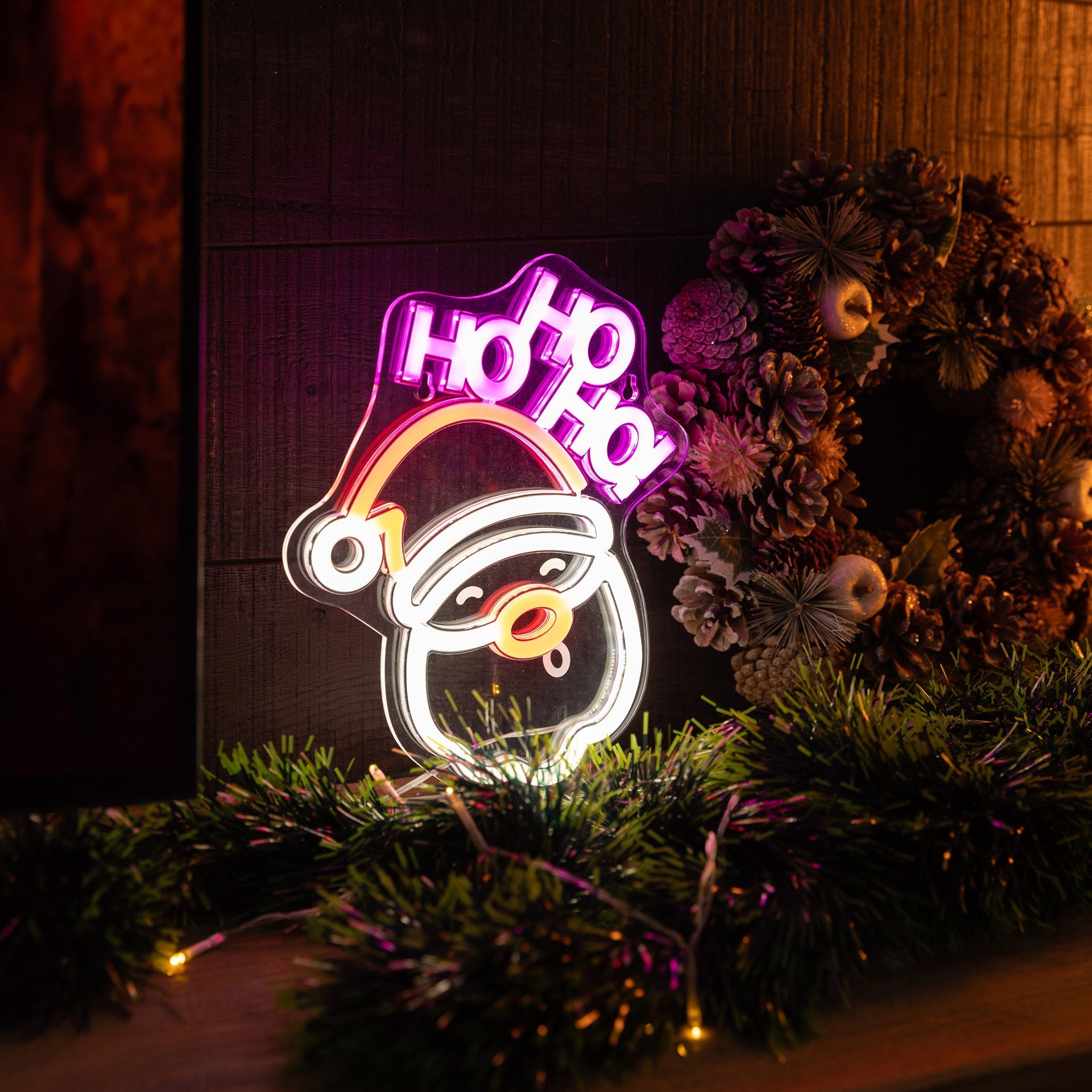 Letrero luminoso LED “Ho Ho Ho” Les Trouvailles de Tolède