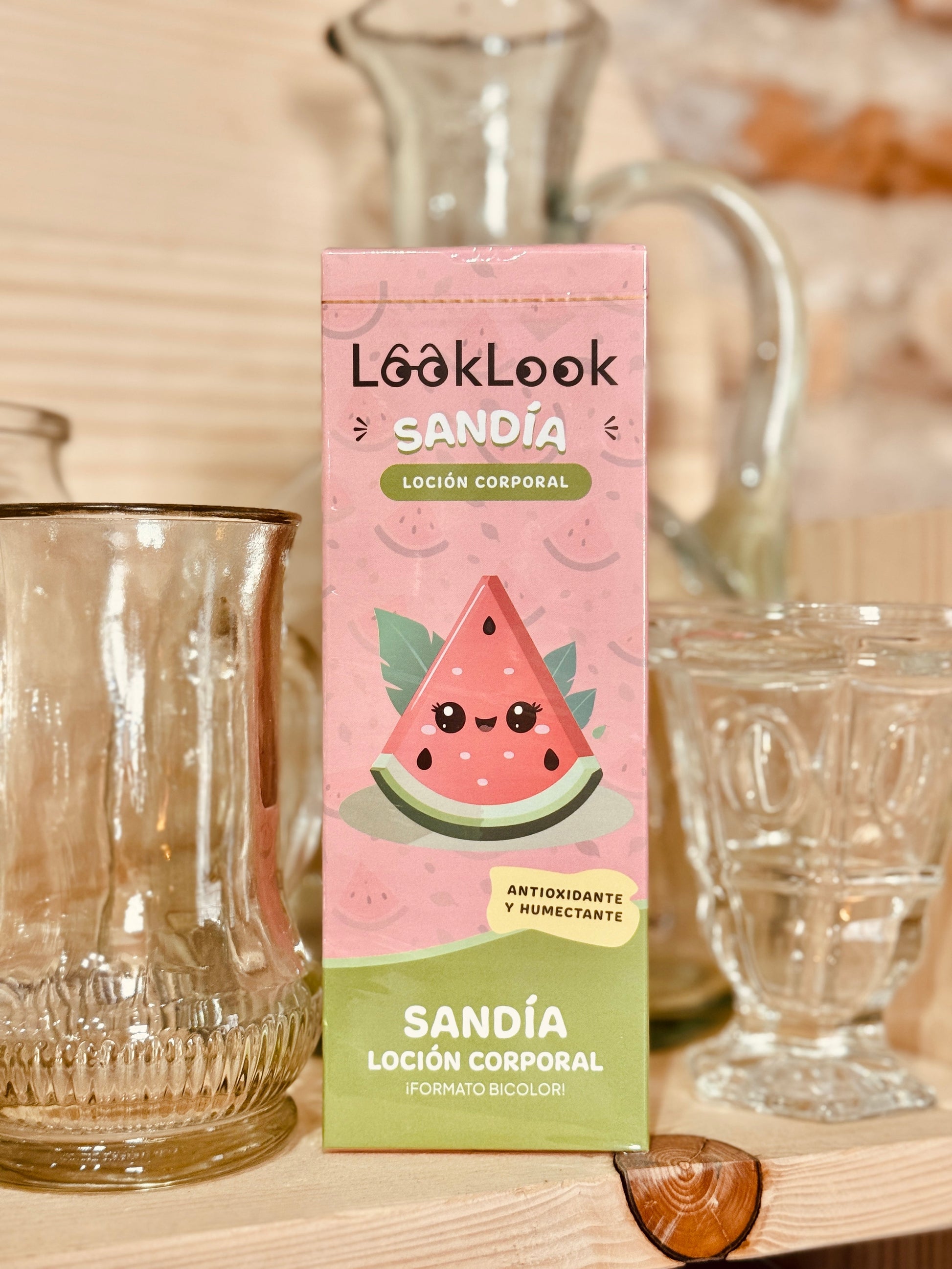 Loción corporal de sandía – Frescura e hidratación (200 ml) Les Trouvailles de Tolède