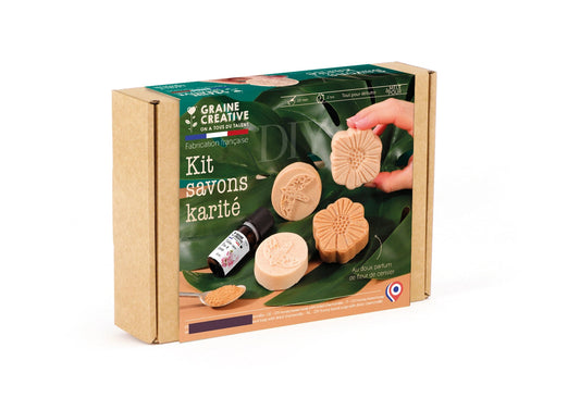 Kit DIY Jabones – Karité & Flor de Cerezo Les Trouvailles de Tolède