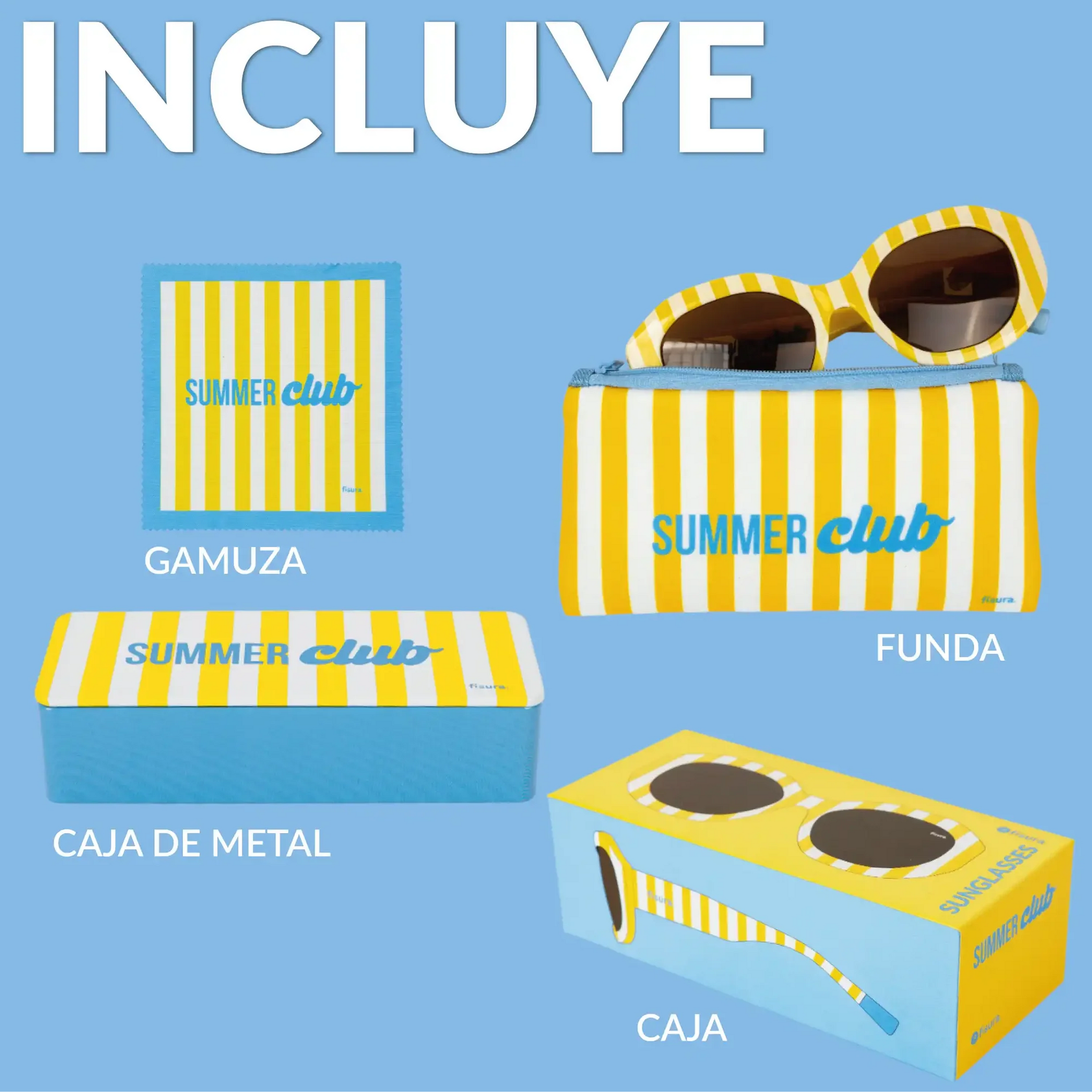 Gafas de sol Summer club Les Trouvailles de Tolède