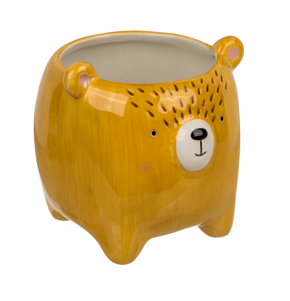 Maceta decorativa Oso Les Trouvailles de Tolède