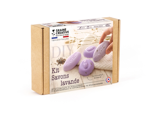 Kit DIY Jabones – Lavanda Les Trouvailles de Tolède