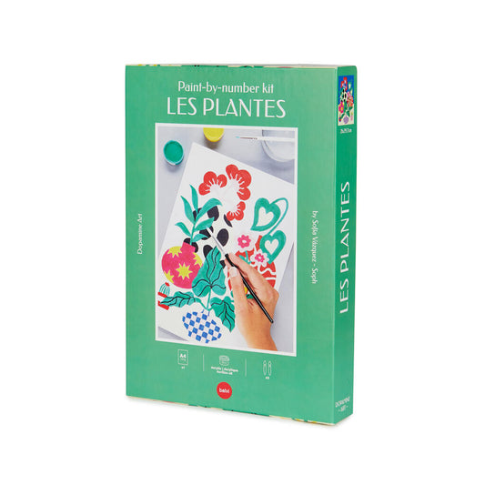 Kit pintura por números – Les Plantes