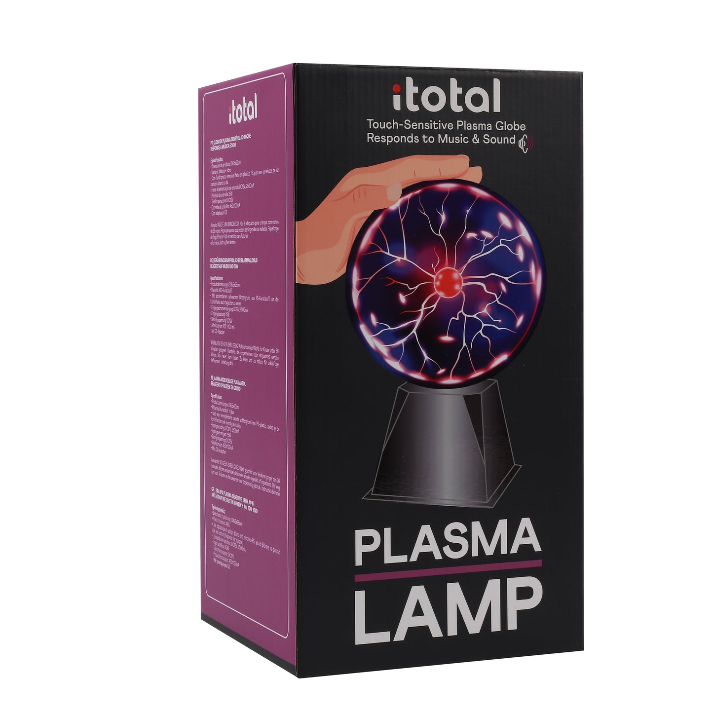 Lámpara Plasma Táctil