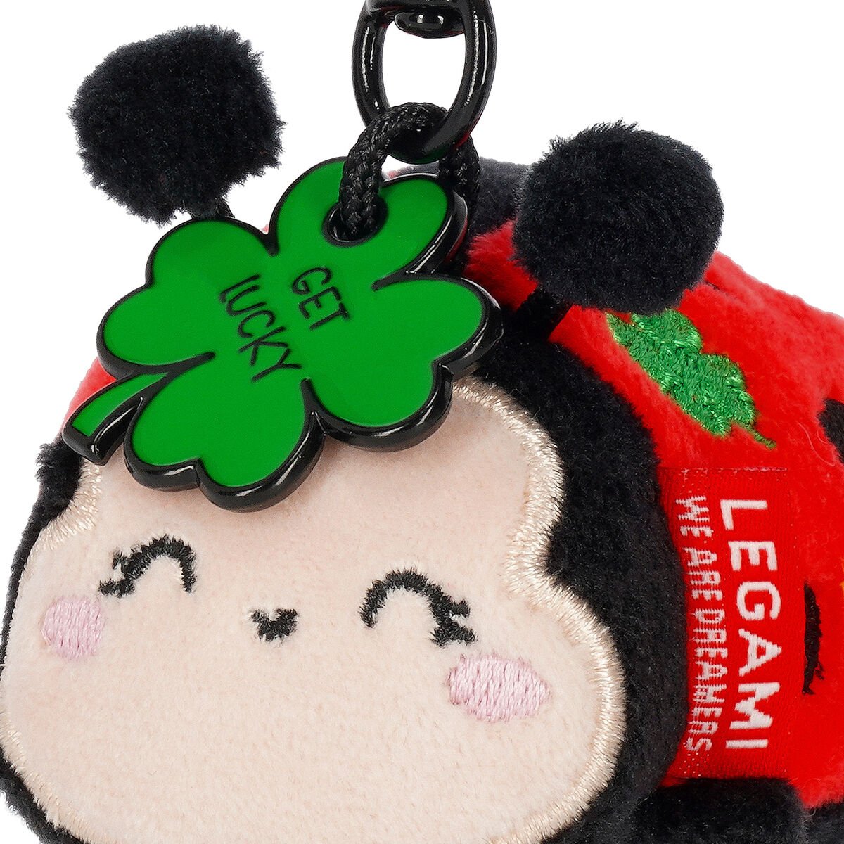 Llavero de Peluche Ladybug “Get Lucky” – Tiny Super Soft! Les Trouvailles de Tolède