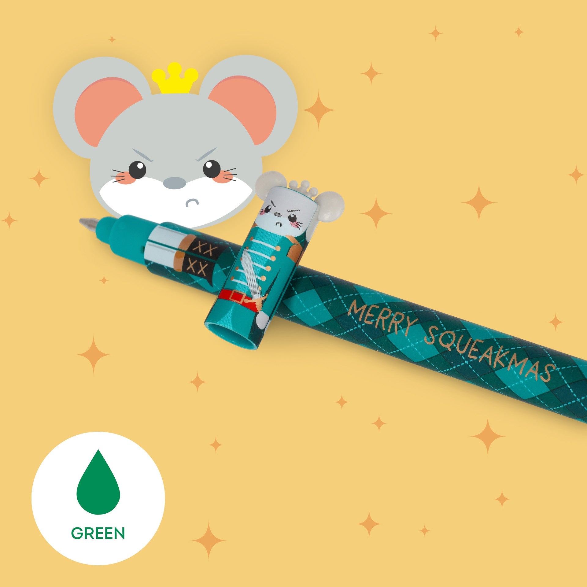 Set de 3 bolígrafos borrables - Edición limitada de Navidad Les Trouvailles de Tolède