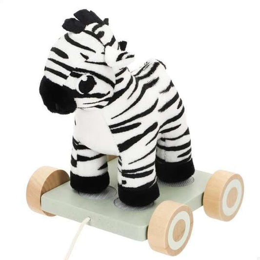 Animal de arrastre de madera – Cebra Les Trouvailles de Tolède