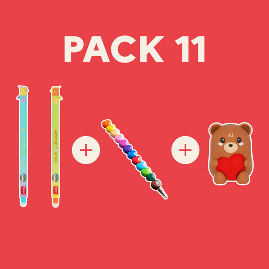 Pack Legami San Valentín – Mensajes que se Borran, Colores que se Quedan