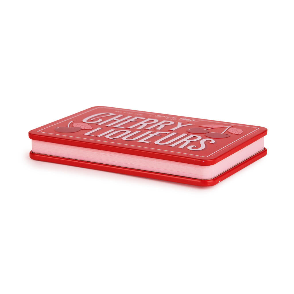 Libreta Caja de Caramelos Vintage Roja - Cherry Liqueurs Les Trouvailles de Tolède