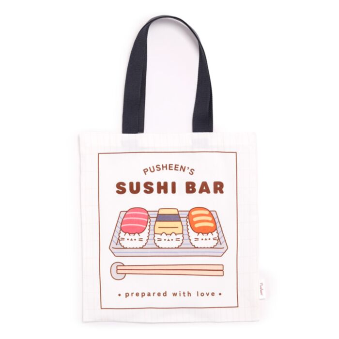 Tote bag Pusheen sushi Les Trouvailles de Tolède