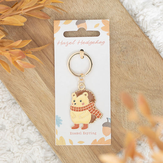Llavero de Erizo Hazel Metálico 🦔🍂 Les Trouvailles de Tolède