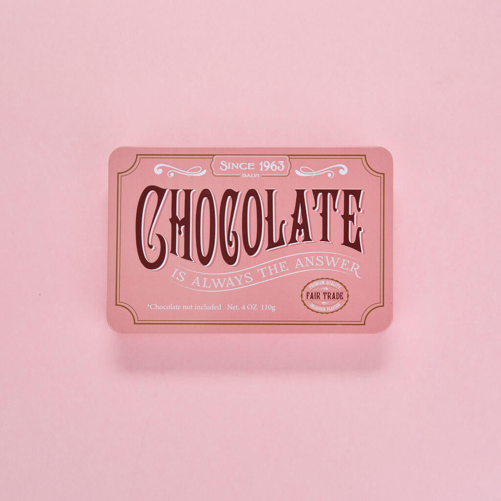 Libreta Caja de Chocolate Vintage Rosa - Always the Answer Les Trouvailles de Tolède