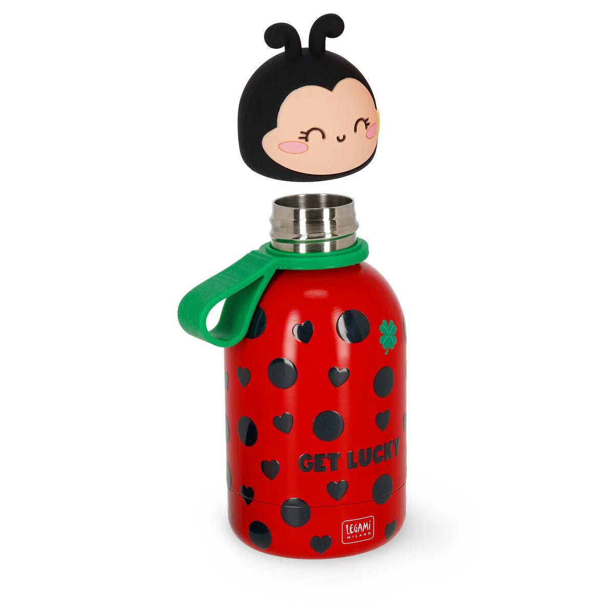 Botella térmica infantil LEGAMI “Ladybug – Get Lucky” (310 ml) Les Trouvailles de Tolède