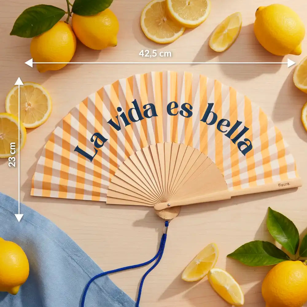 Abanico La vida es bella Les Trouvailles de Tolède