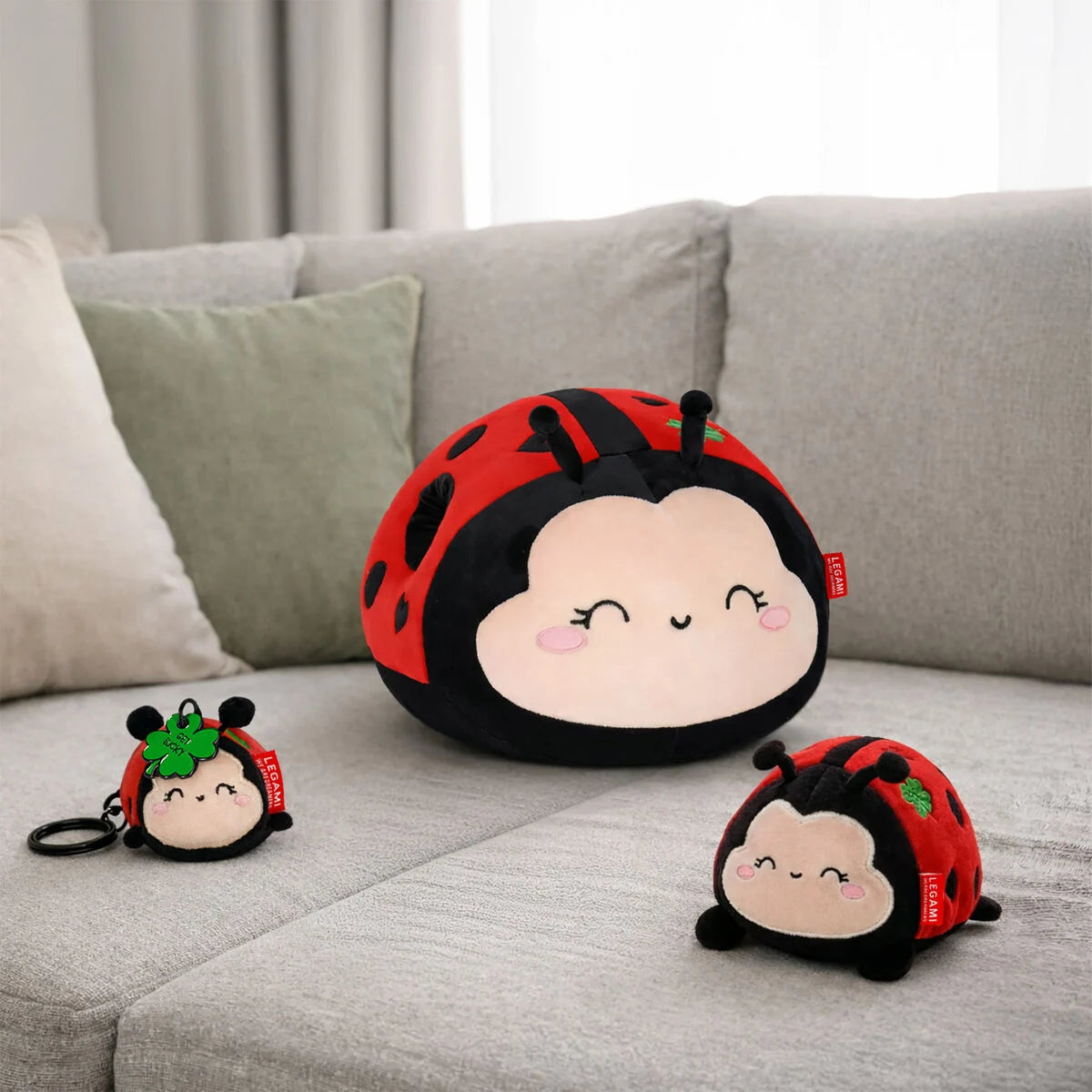 Peluche mini “Get Lucky” Ladybug Les Trouvailles de Tolède
