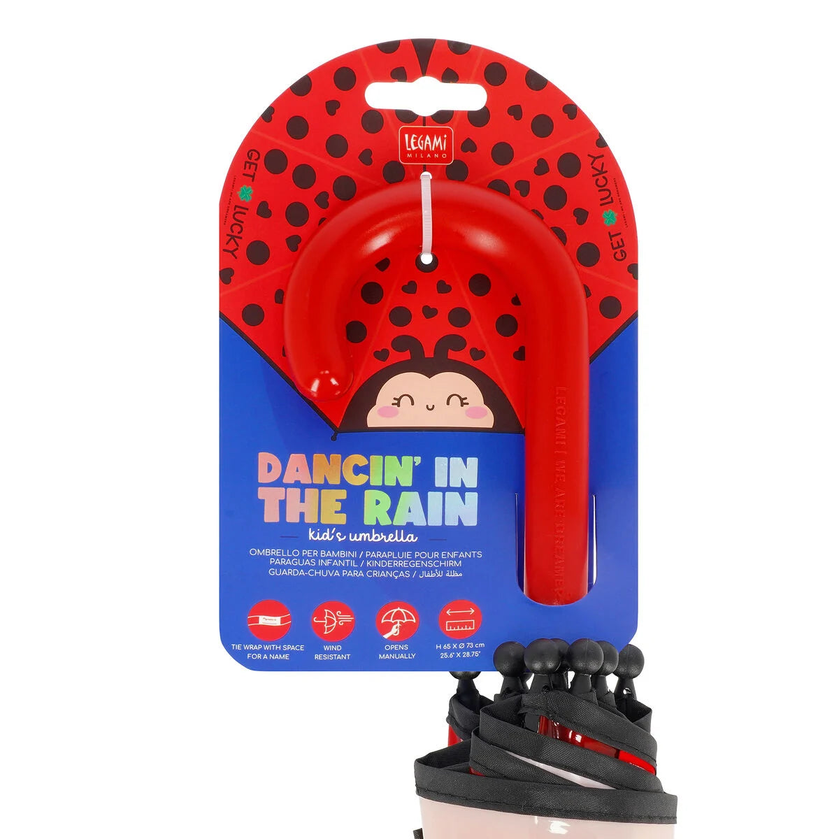 Paraguas infantil “Dancin’ in the Rain” – Ladybug Les Trouvailles de Tolède