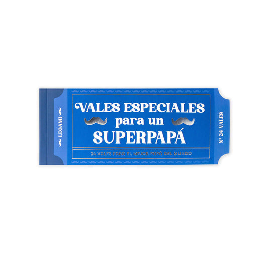 Libro de 24 vales para un Súper Papá – Legami Milano Les Trouvailles de Tolède